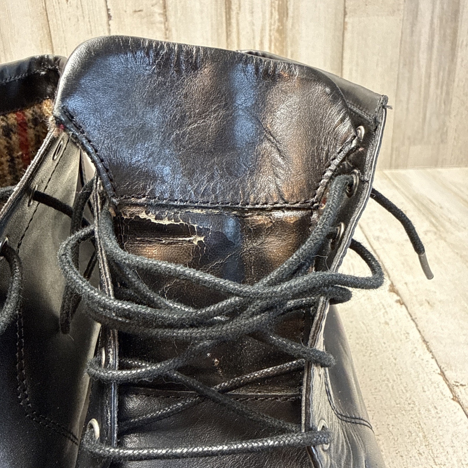 VTG Classic Elements Shoes Womens Sz 8.5 M (AA) Black Lenni Ankle Boots