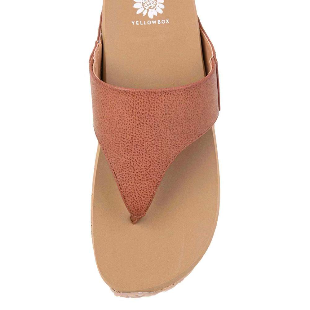 Women Bandini Flatform Sandal – Yellow Box – Black 7