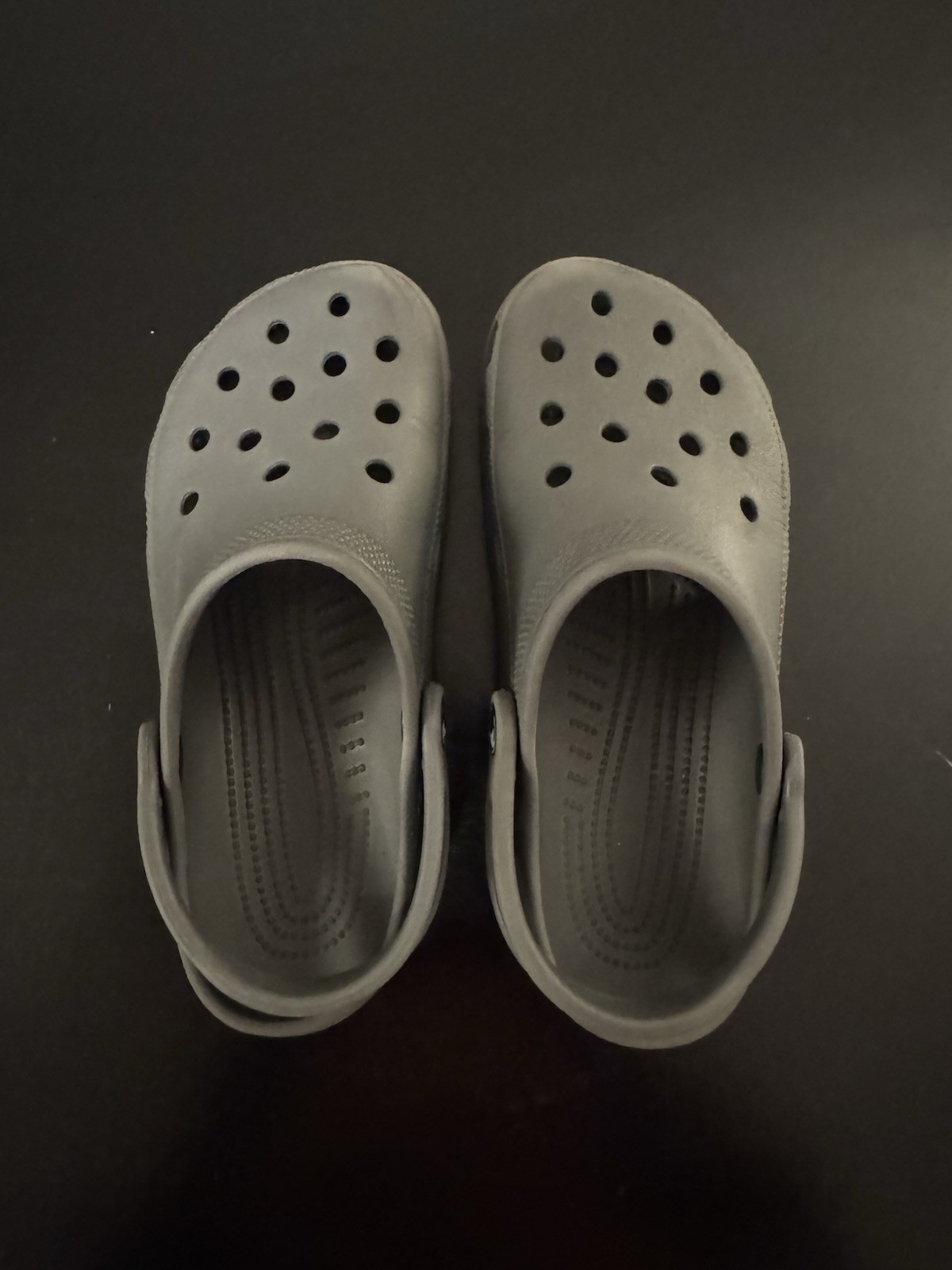 Crocs Gray Classic Clogs Women 5 Mens 7
