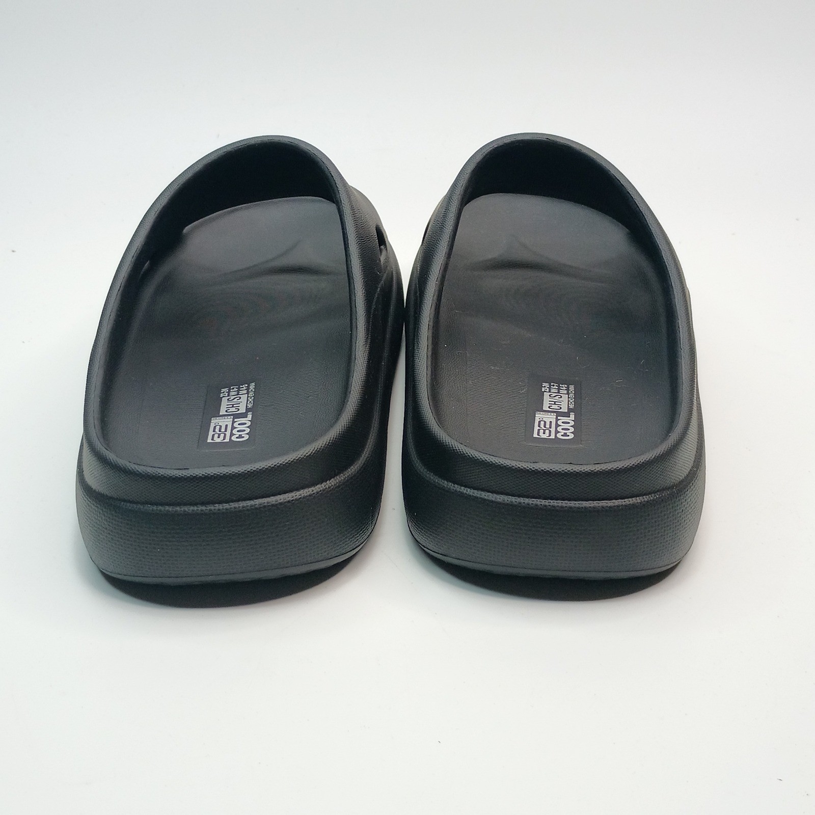 32 Degrees Cool Cushion Slides Women Size 9-10 Large Black EVA Foam