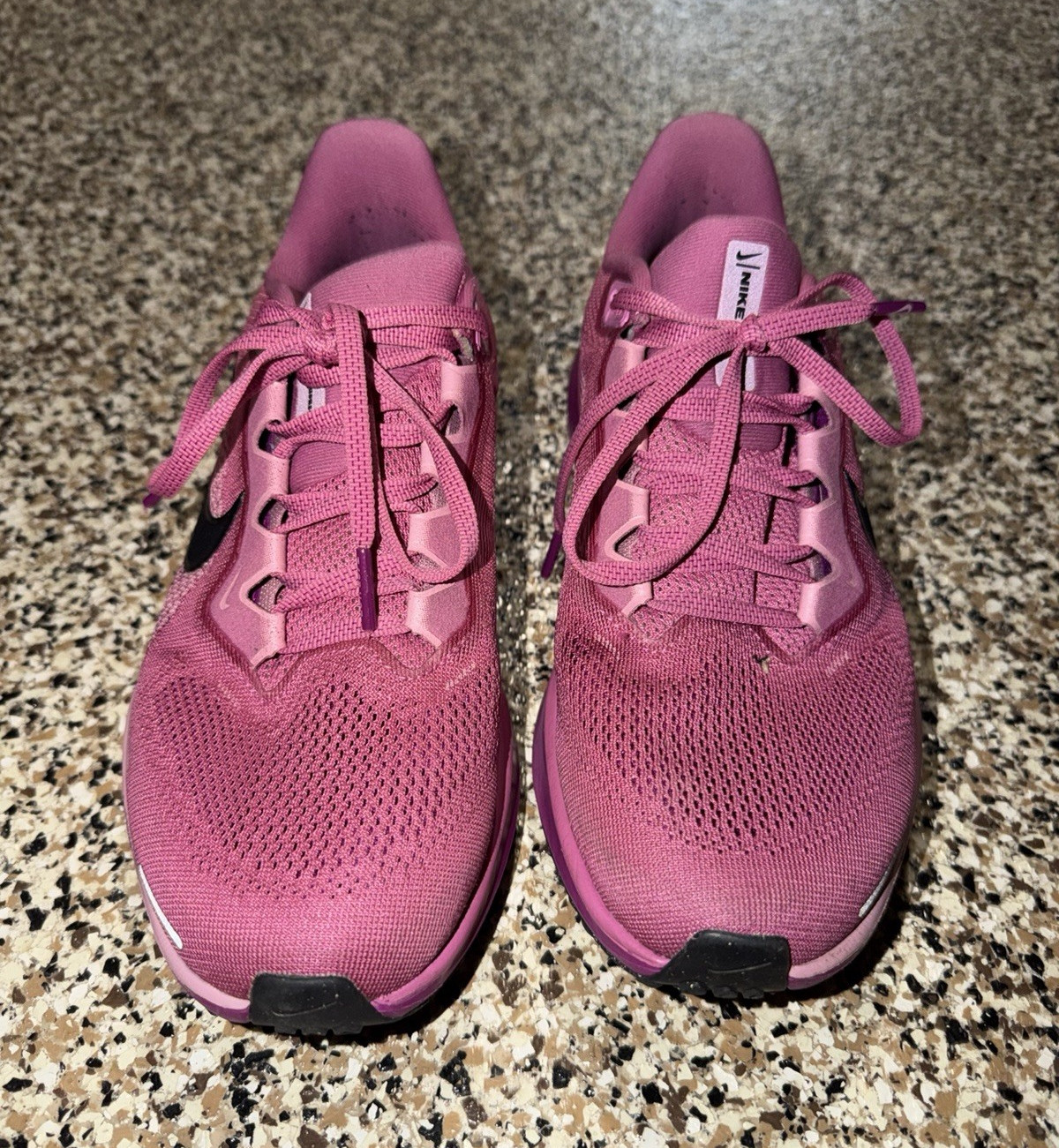 Nike Air Zoom Pegasus 41 running shoes in Cosmic Fuchsia colorway women’s 9