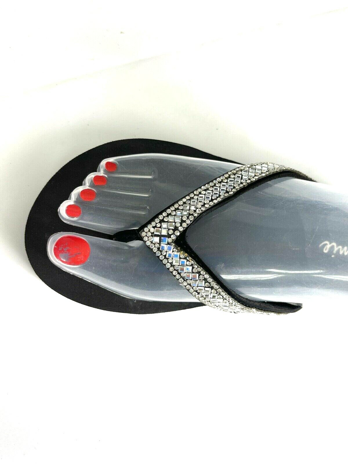 CAMMIE Women 1.25″ Wedge Platform jewelry Flip Flops Sandals Shoes on sales