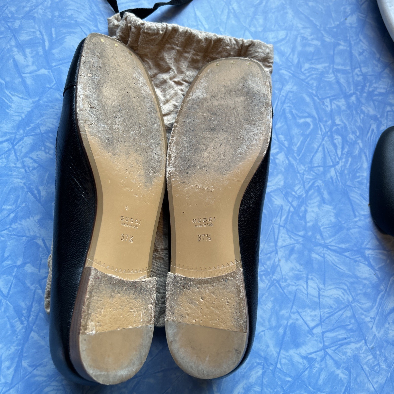 Gucci Ballet Slippers Black 371/2