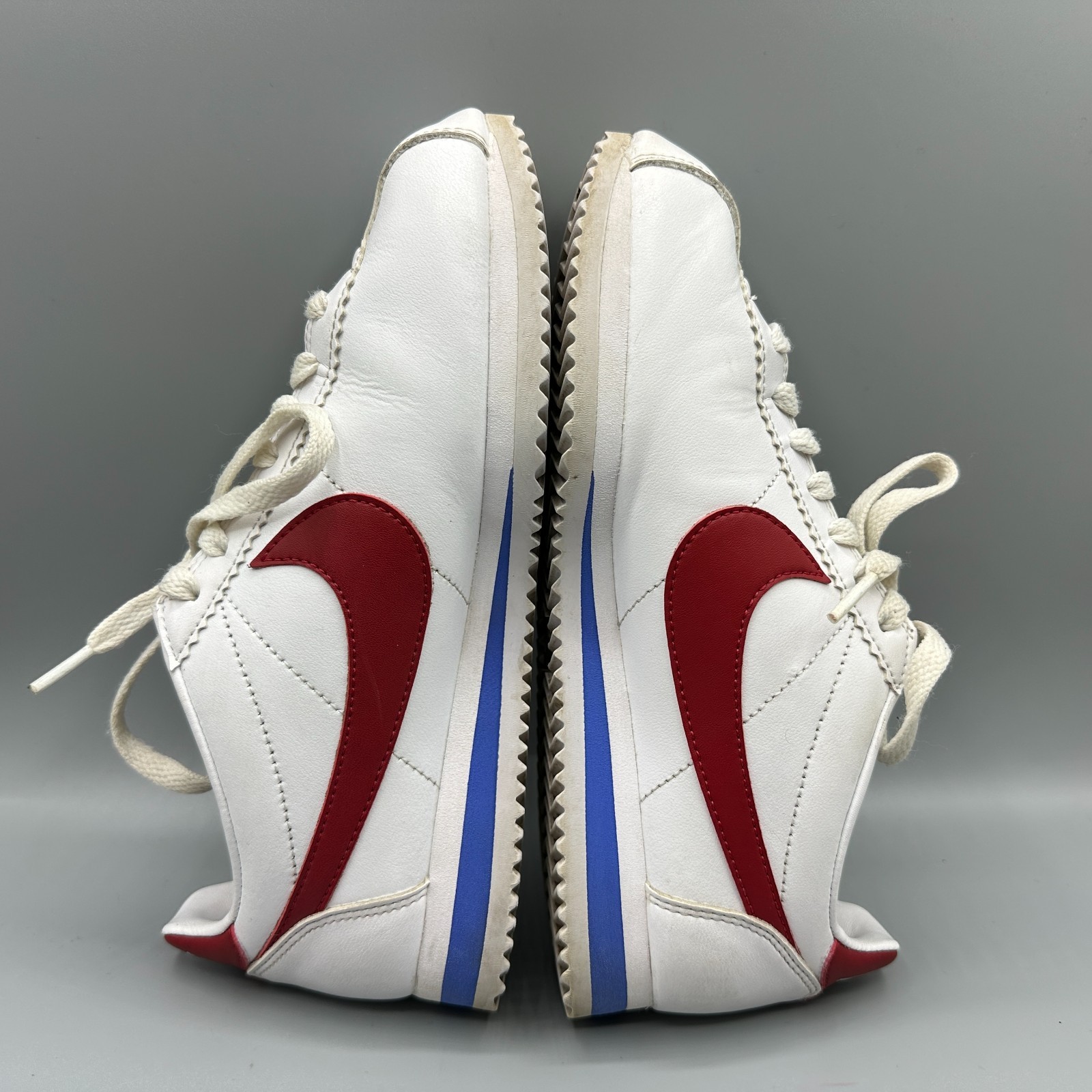 Nike Classic Cortez Forrest Gump Sneakers Shoes Women’s Size 7 White Red