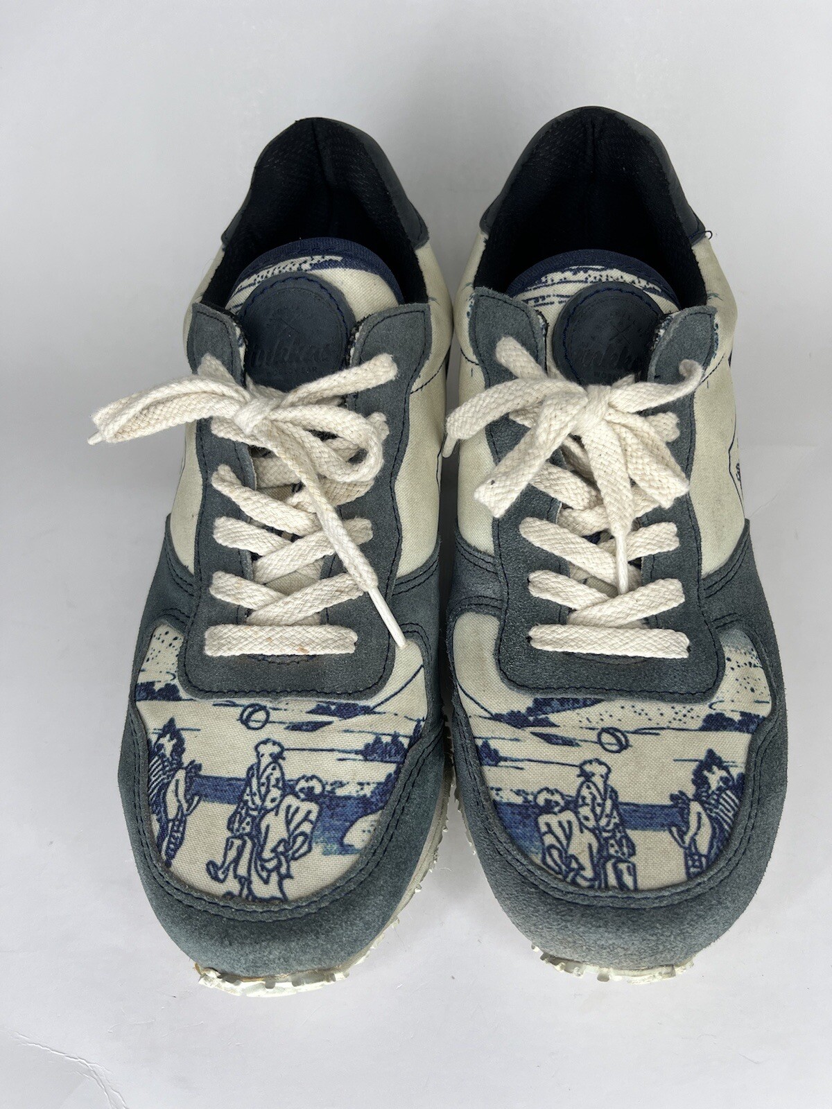 Inkkas Shoes Sneakers Women Size 9 Leather/polyester Lace Up Casual Athletic