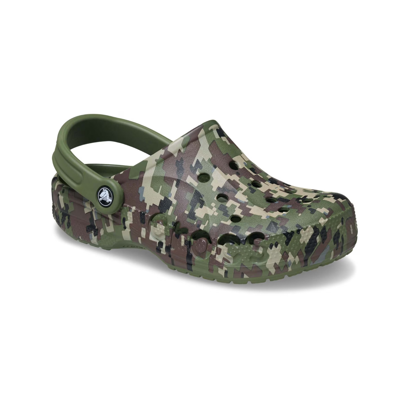 BIG SALE! Crocs Adult Unisex Baya Clog, Comfort Lightweight, Army Green/Multi