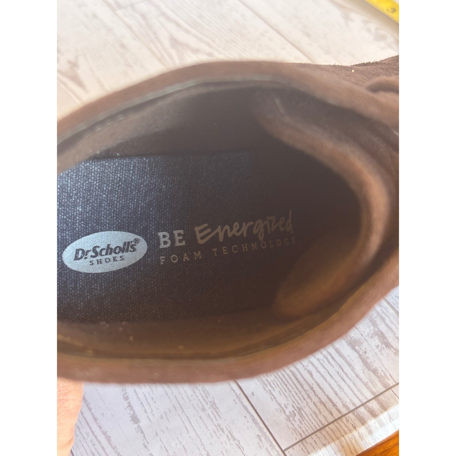 Dr Scholl’s Dakota Women’s Brown Suede Ankle Boots Size 7.5 Western Utility