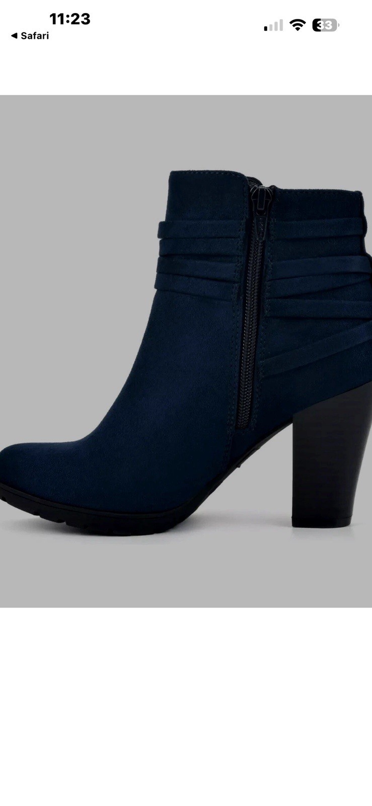 Women’s Blue Ankle Boots