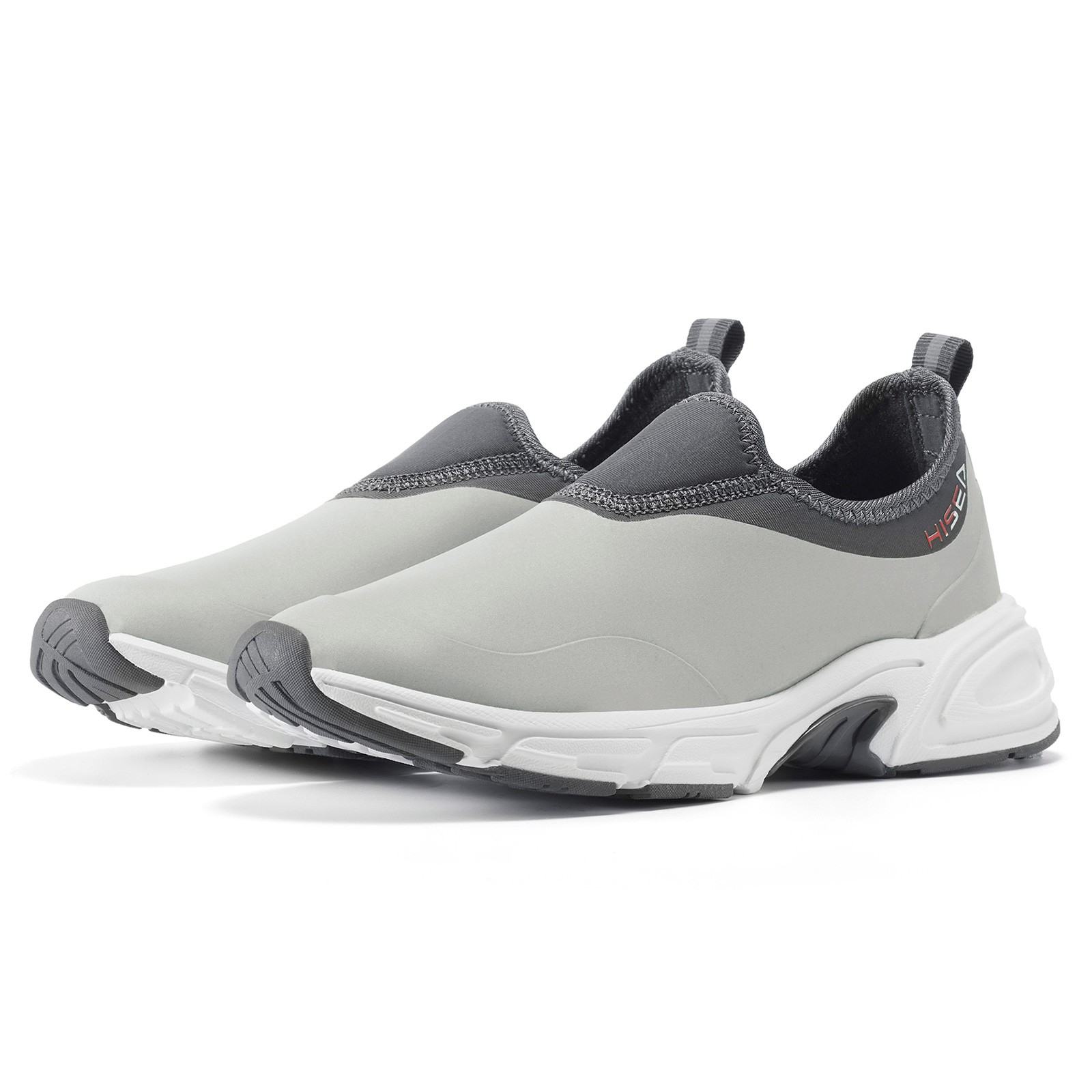 HISEA Women Waterproof Sporty Rain Shoes Slip On Walking Shoes Ankle Garden Shoe