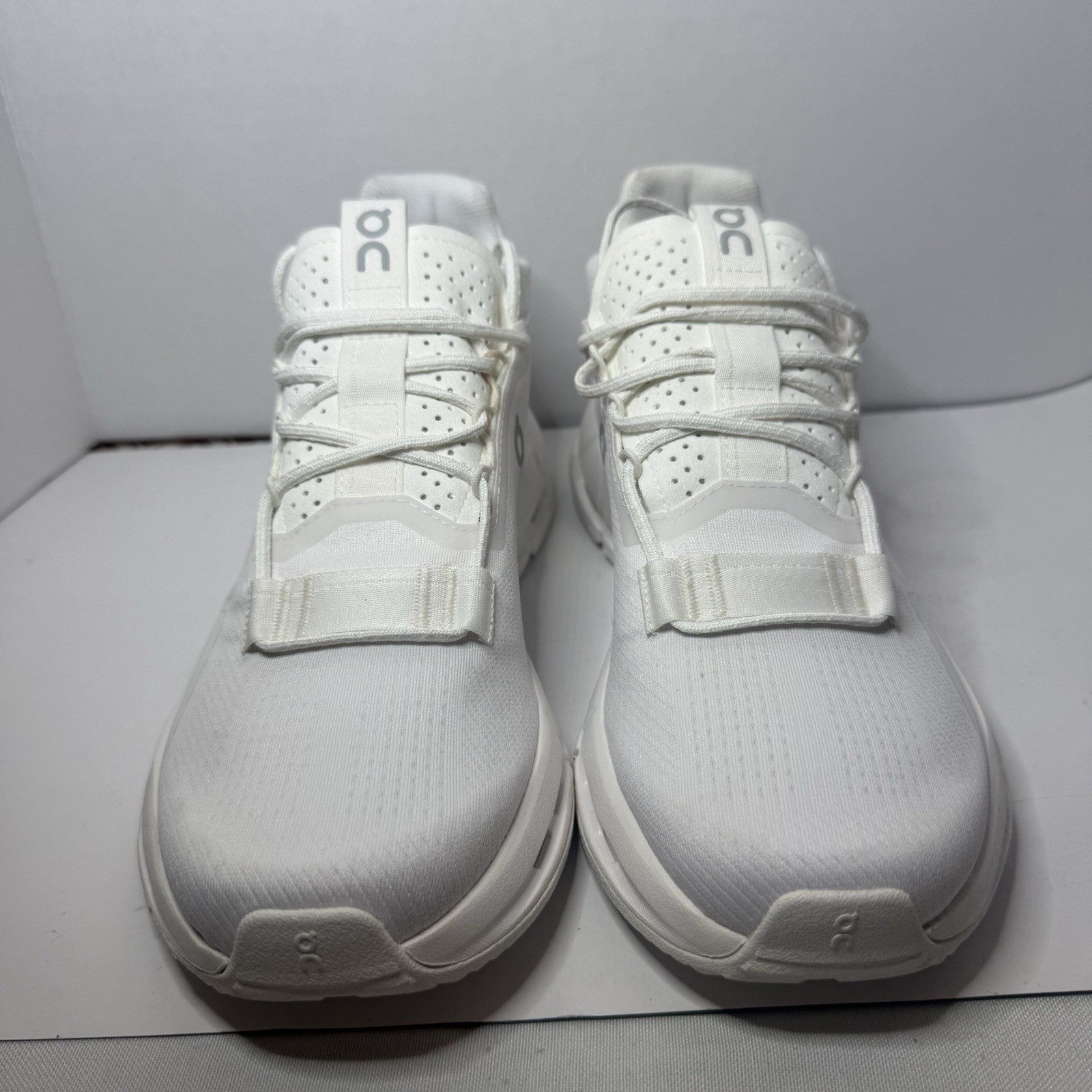 On Cloudnova 2 All White Running Sneakers Women’s Size 9 Medium