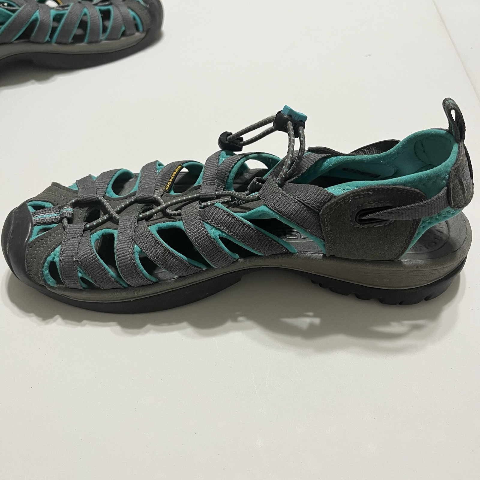 KEEN Waterproof Drawstring Women’s Sandals Gray/Teal US 10