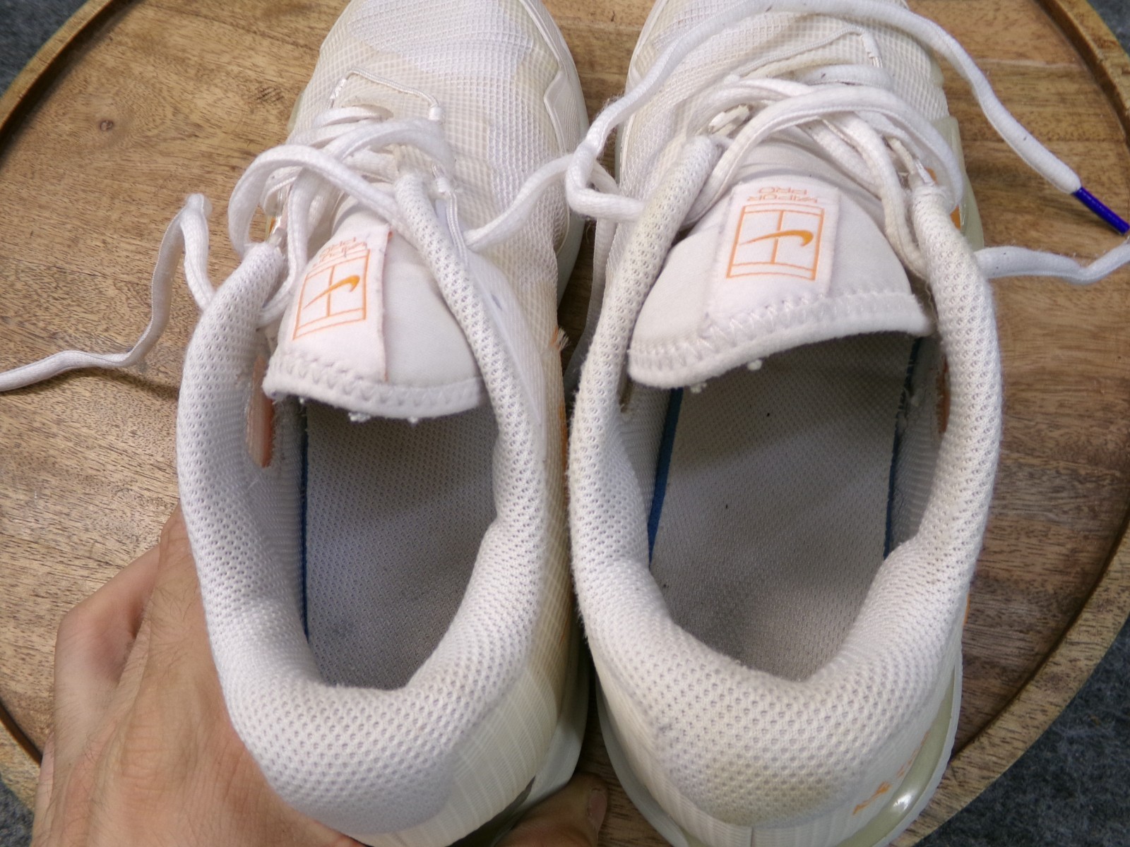 Nike Zoom Vapor Pro HC Women Size 7.5 White Pickleball Tennis Shoes CZ0222-110