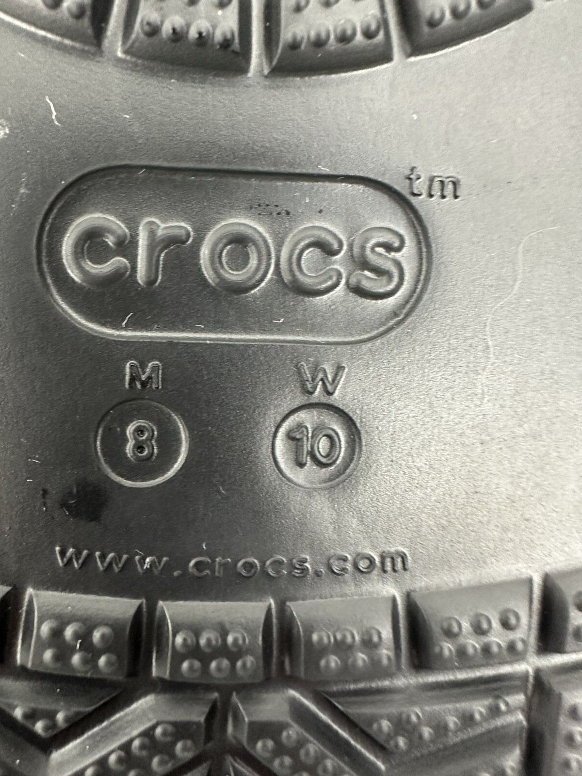 Crocs Bayaband Clog Unisex Women’s US Size 10 Black & White 205089-066 NWT