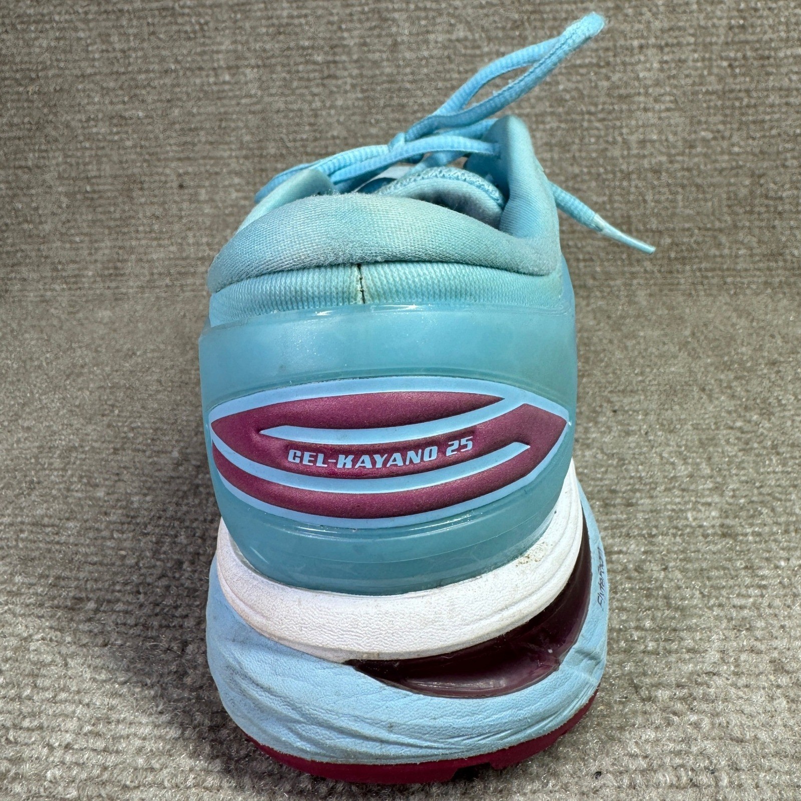 ASICS GEL-KAYANO 25 Womens 9 Blue Running Shoes 1012A026