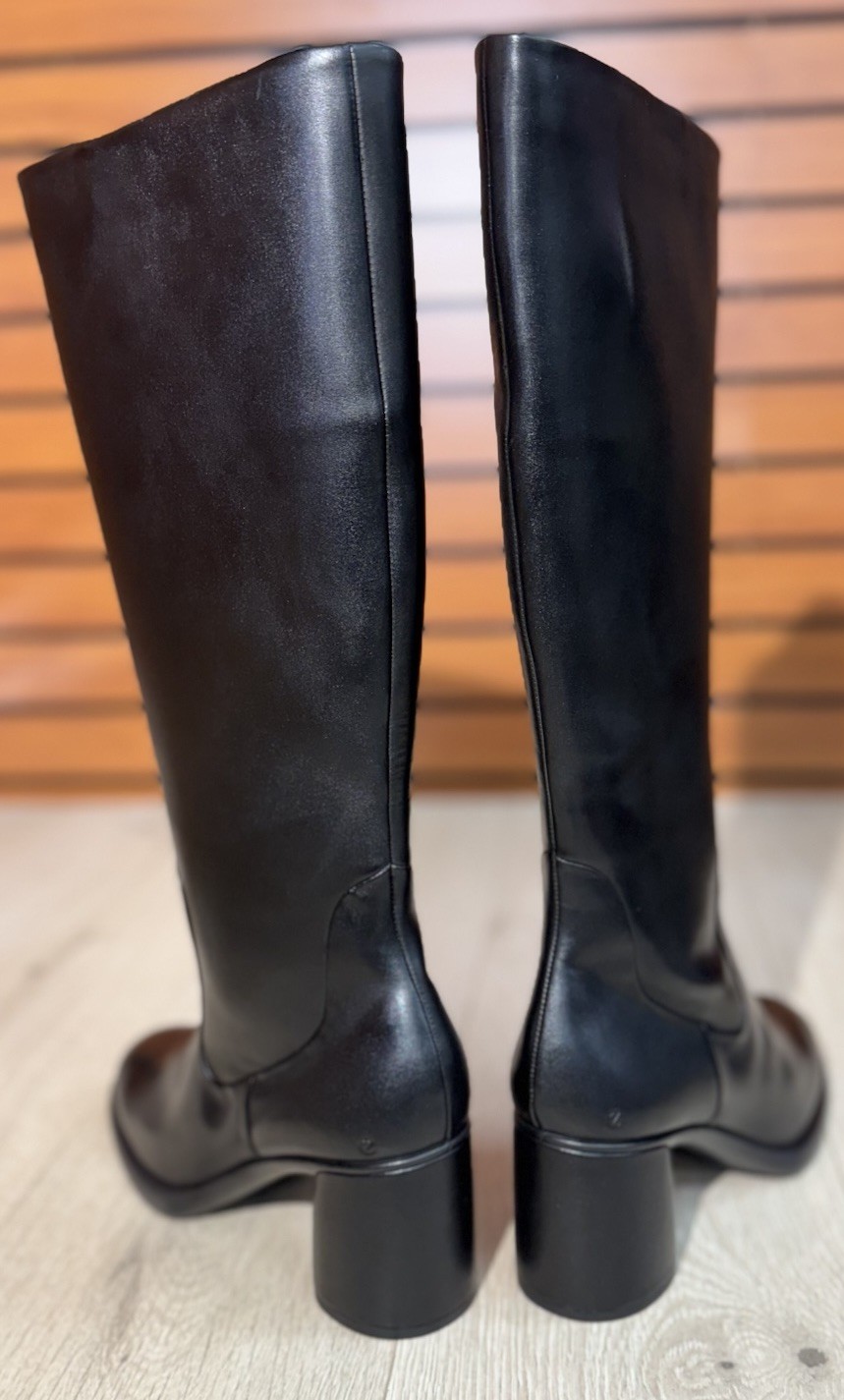 NIB ECCO Sculpted Luxury 55mm Tall Knee High Boot Women’s Size US10-10.5/EU41