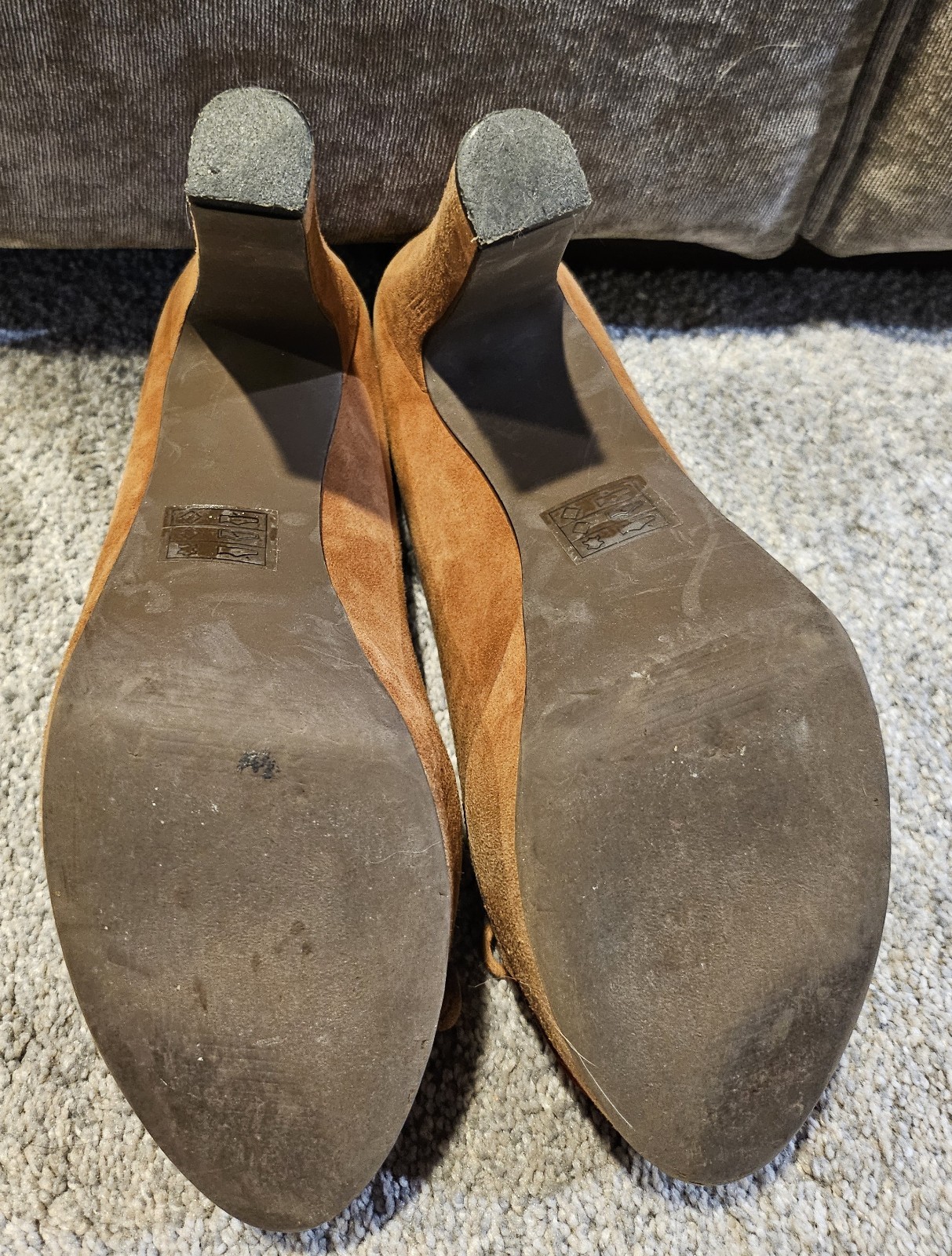 Levity Burnt Orange Heels Size 7M – Used