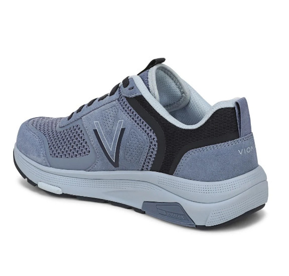VIONIC Women’s Walk Strider Knit Sneaker, Pacific Blue (NEW WT)