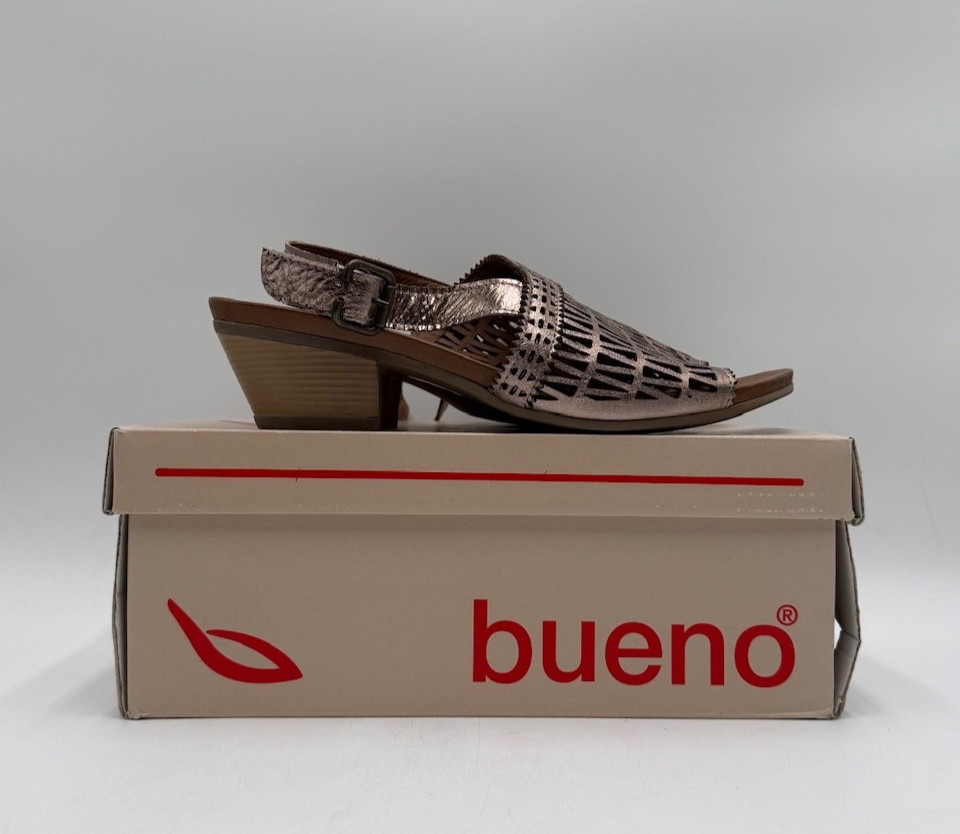 Bueno LIA BEIGE MET Women’s NEW Sandal Beige Multiple Sizes