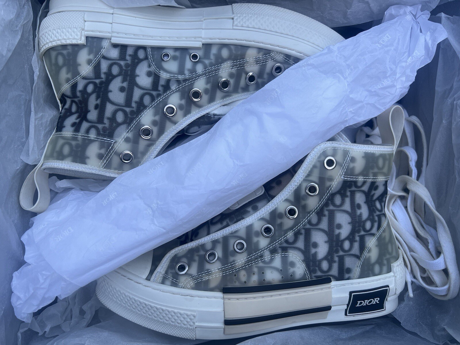 Dior B23 High TOP SNEAKERS SIZE EU 37 US SIZE 7