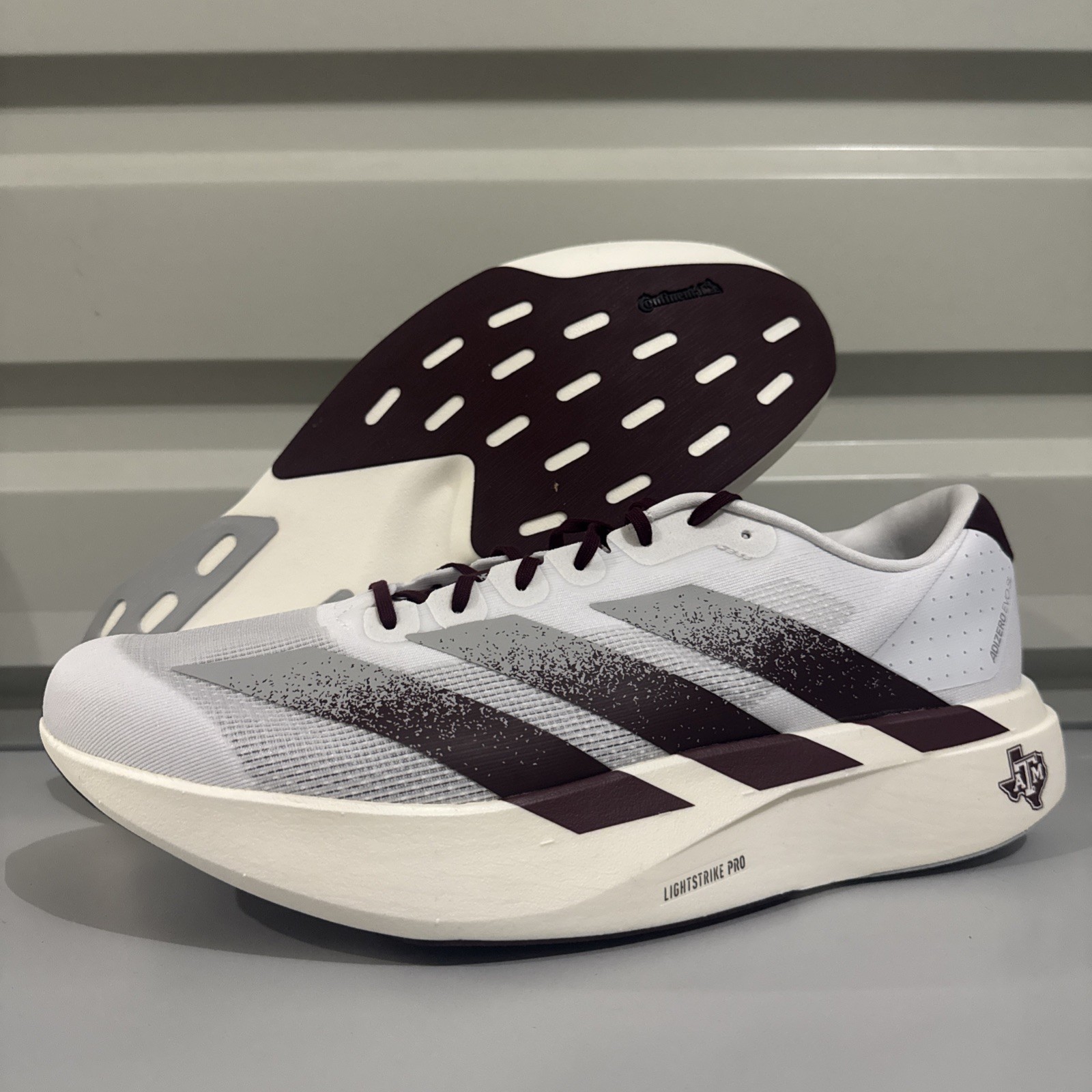 Adidas Adizero EVO SL Texas A&M Running Shoes JQ4566 Women’s Size 7