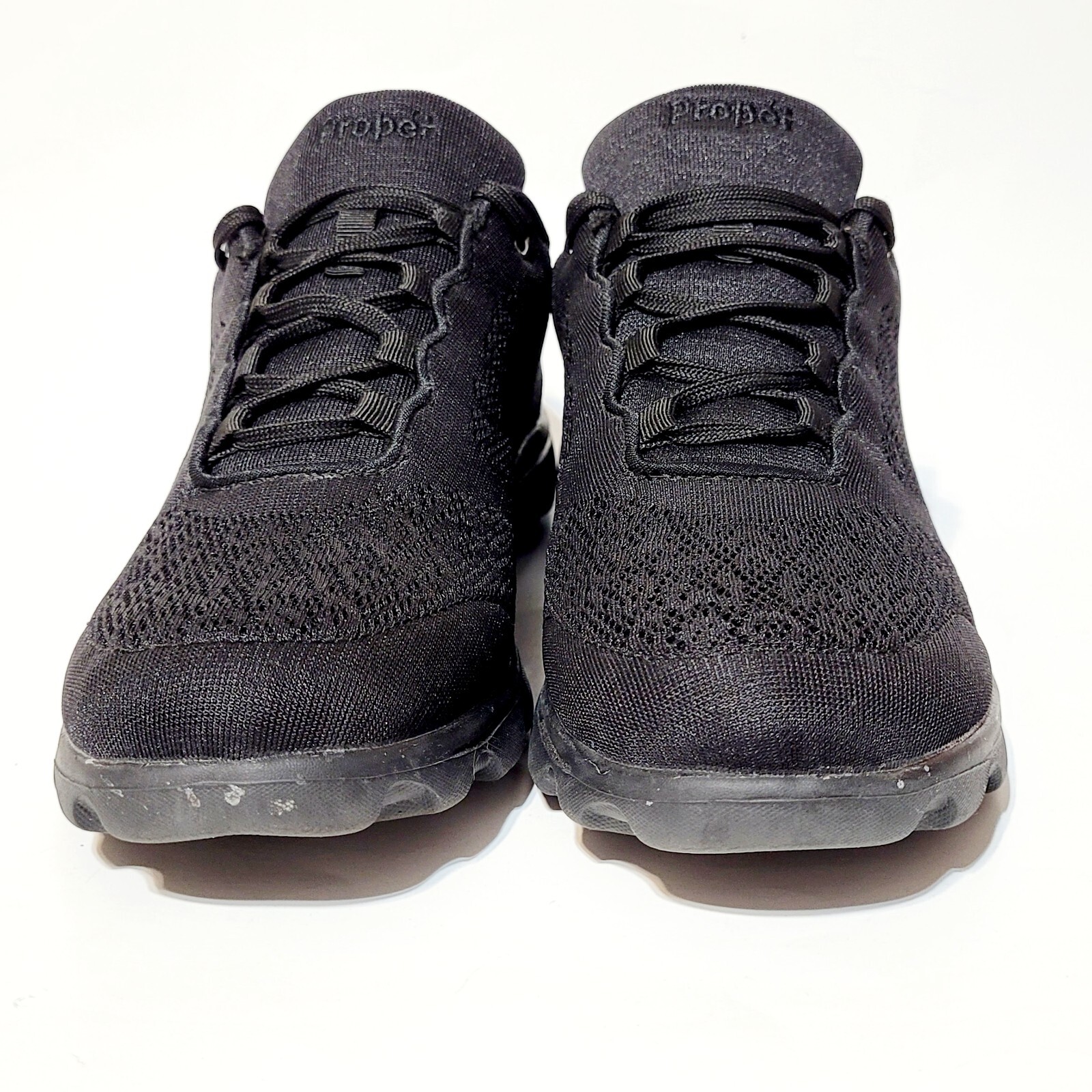 Propet W5102 TravelActiv Athletic Lace Up Comfort Sneaker Shoes Black Wms 10M US