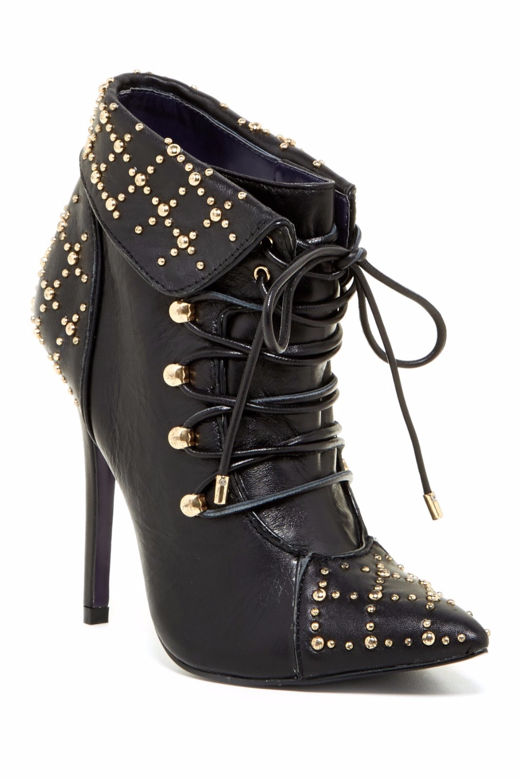 New LONDON TRASH Della ankle leather Bootie women’s size 7