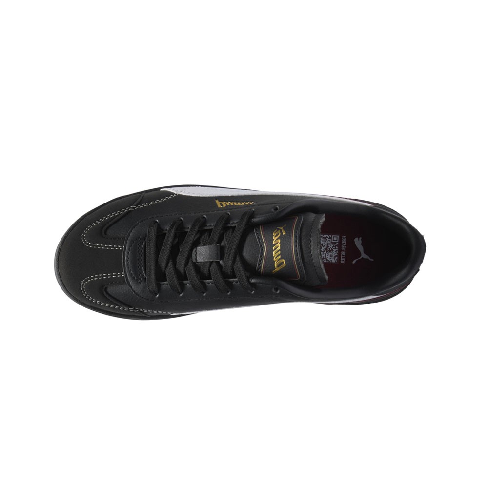 PUMA Club 5V5 Script Lace Up Womens Black Sneakers Casual Shoes 40170801