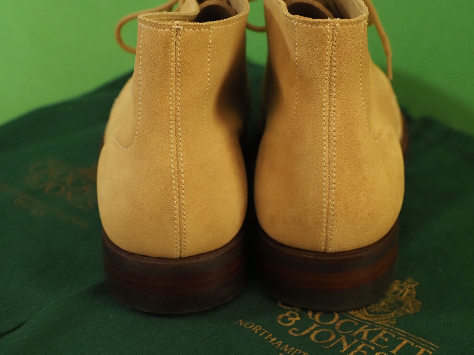 $680 – New – Crockett & Jones Purdey – Unlined Chukka Boots – UK 4.5 C – US 6.5