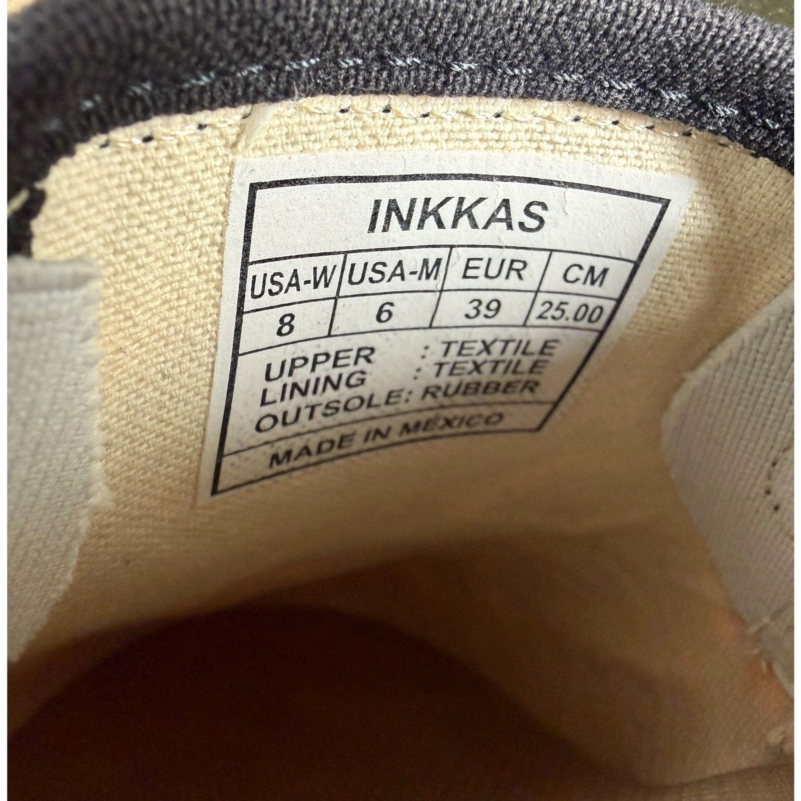 Inkkas Balia Canvas Slip On Shoes Womens 8 Fiesta Folk Art Floral Sneakers