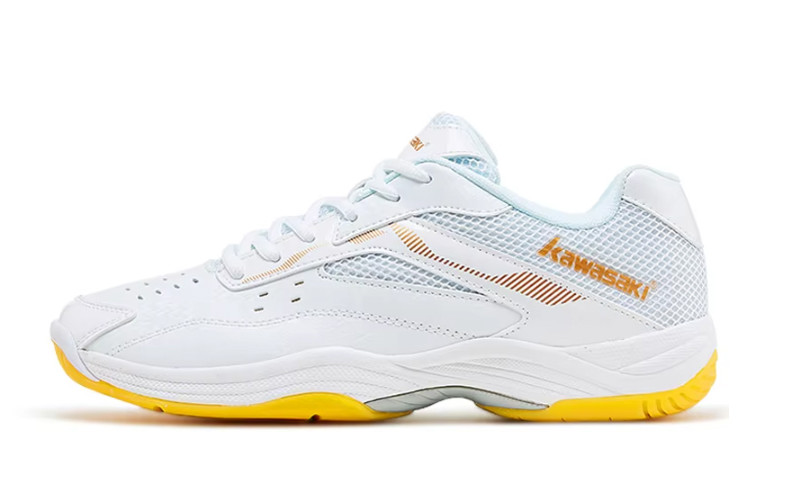 Kawasaki Badminton Shoes Unisex Indoor Sports Training Shoes White NWT K-086