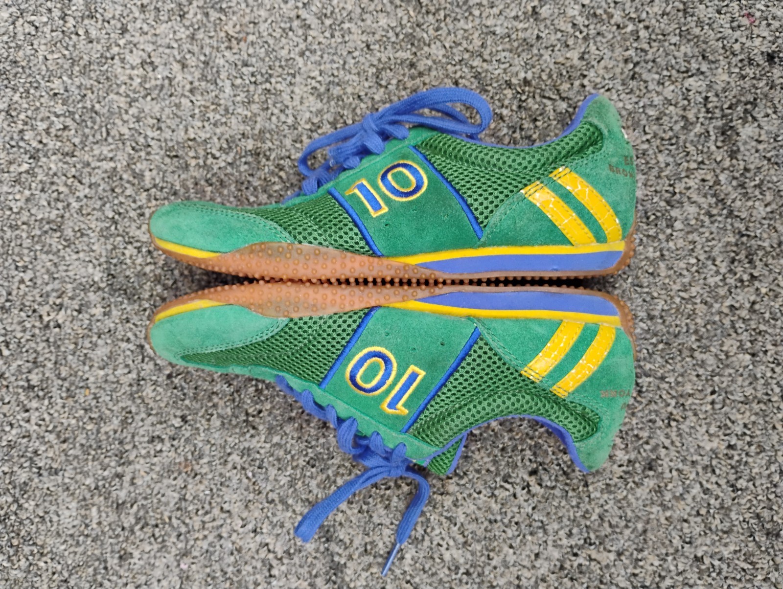 Vintage Everlast Bronx NY #10 Brazil Pele Colorway Training Shoes Women’s 6
