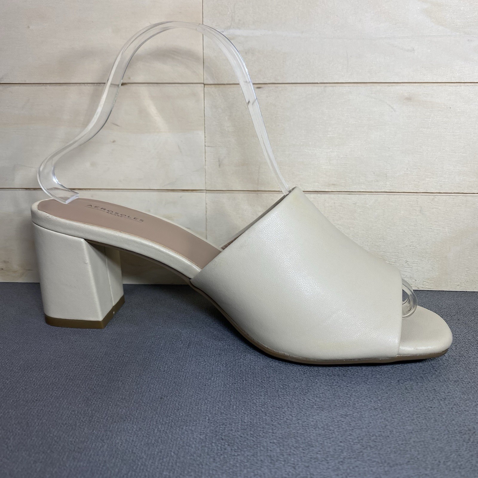 Aerosoles Aware Entree Pumps Heels Cream Women’s Size 8 M Shoes