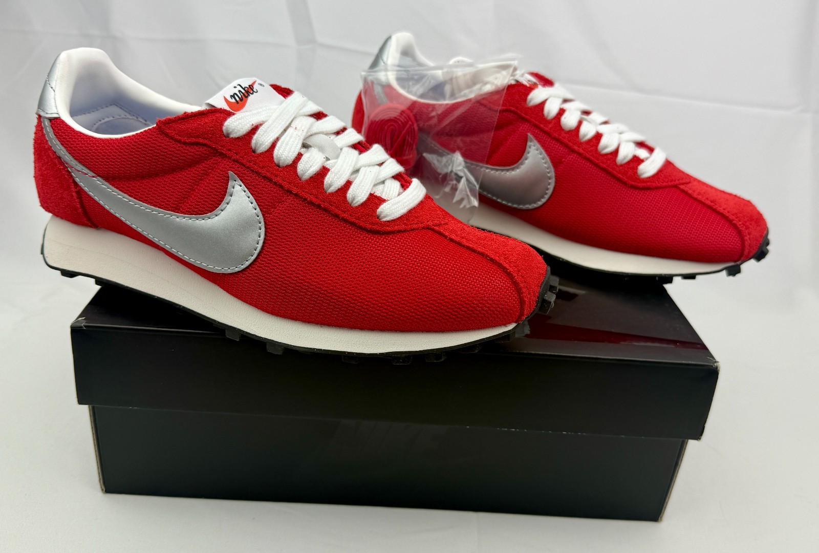 Nike LD-1000 University Red Metallic Silver Sneakers HF3227-600 Women’s Sz NIB