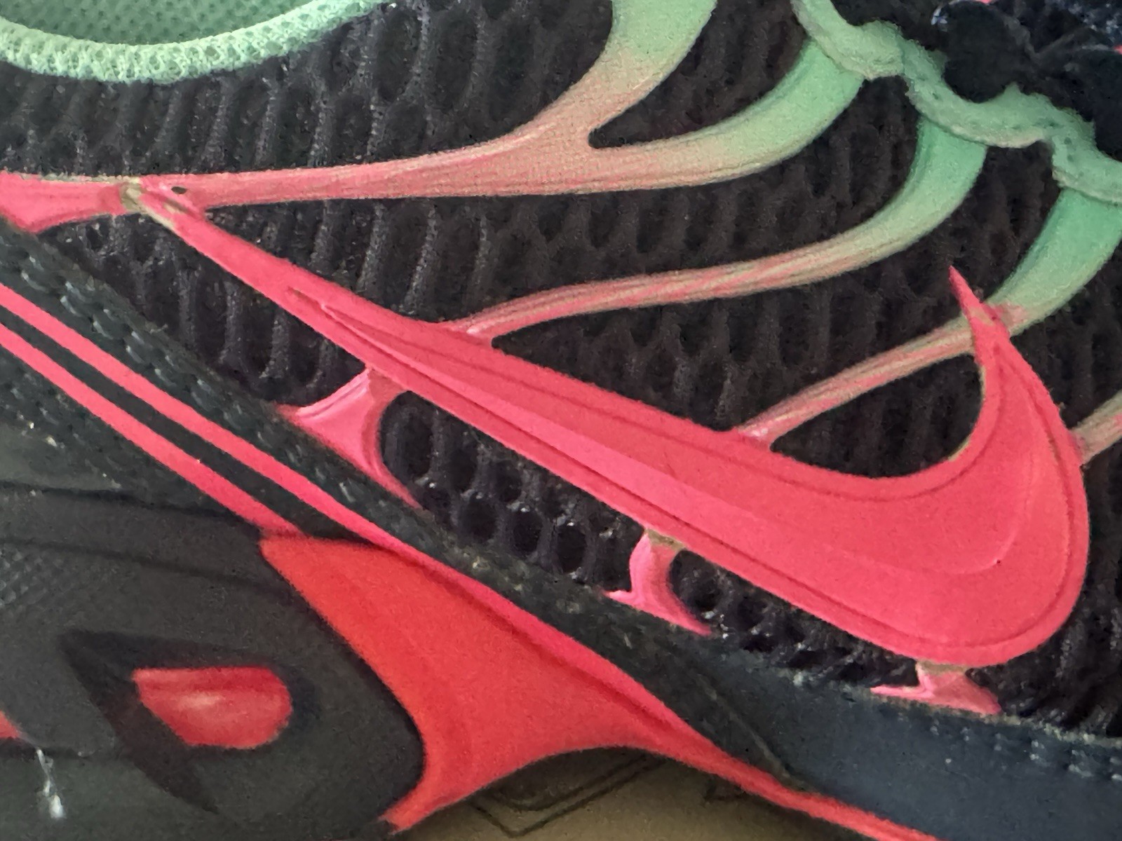 Nike Air Max Torch 4 Shoes Women Size 7 Midnight Navy Pink Running Sneakers