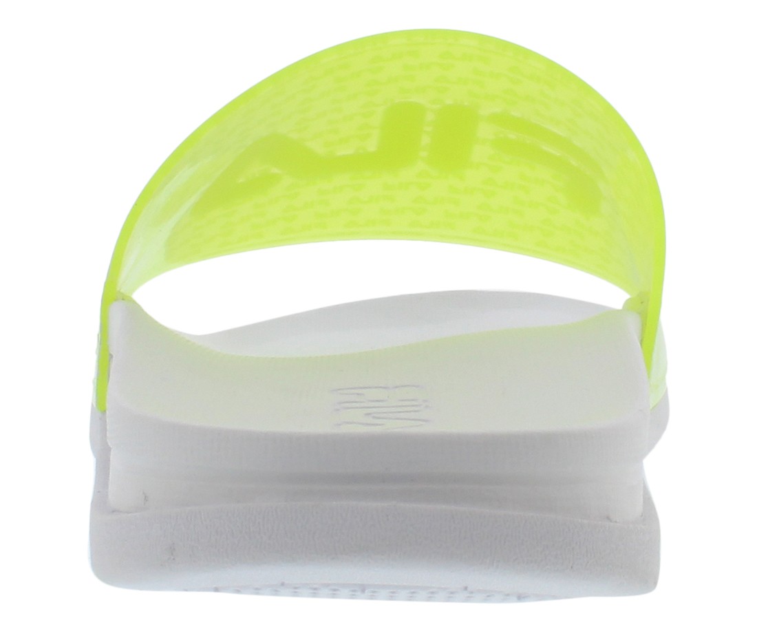Fila Drifter Lux Repeat Womens Shoes Size 7, Color: White/Neon