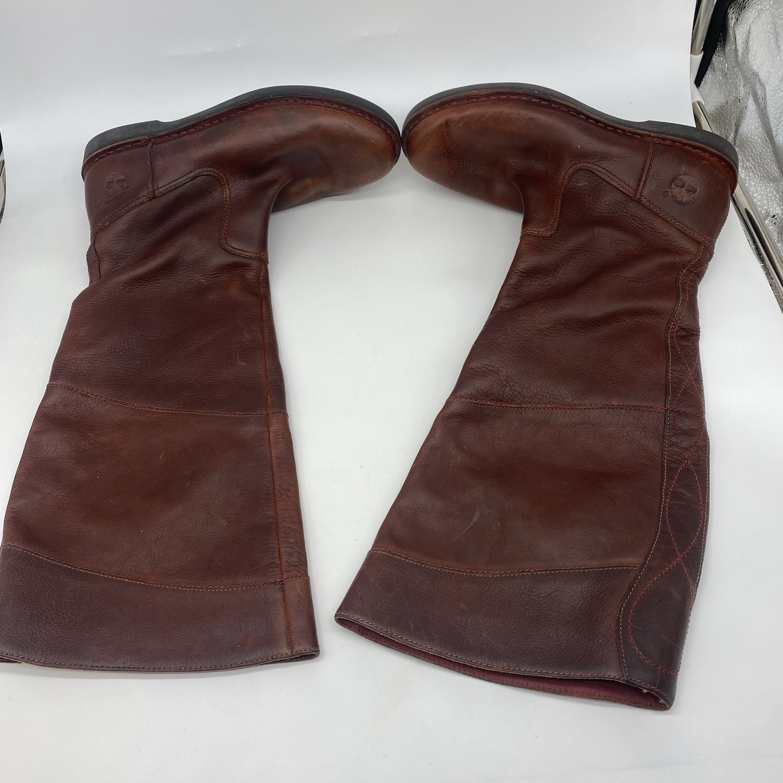 Timberland Earthkeepers Cabot Tall Leather Pull-On Tall Riding Boots Womens 6 M