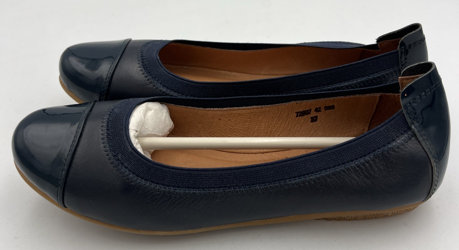Josef Seibel Leather Pippa Navy ballet flats Women’s EU37 US 6/6.5 NEW