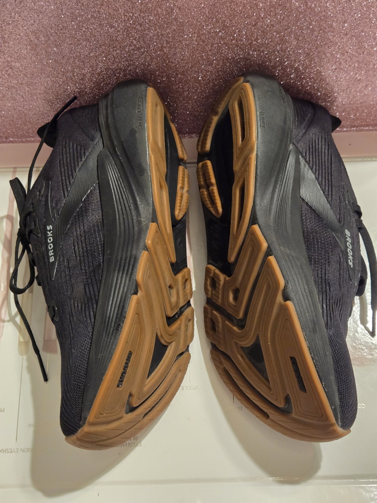 Brooks Revel 8 Black Gum Women’s Running Shoes Size 7.5 Medium 1204561B072