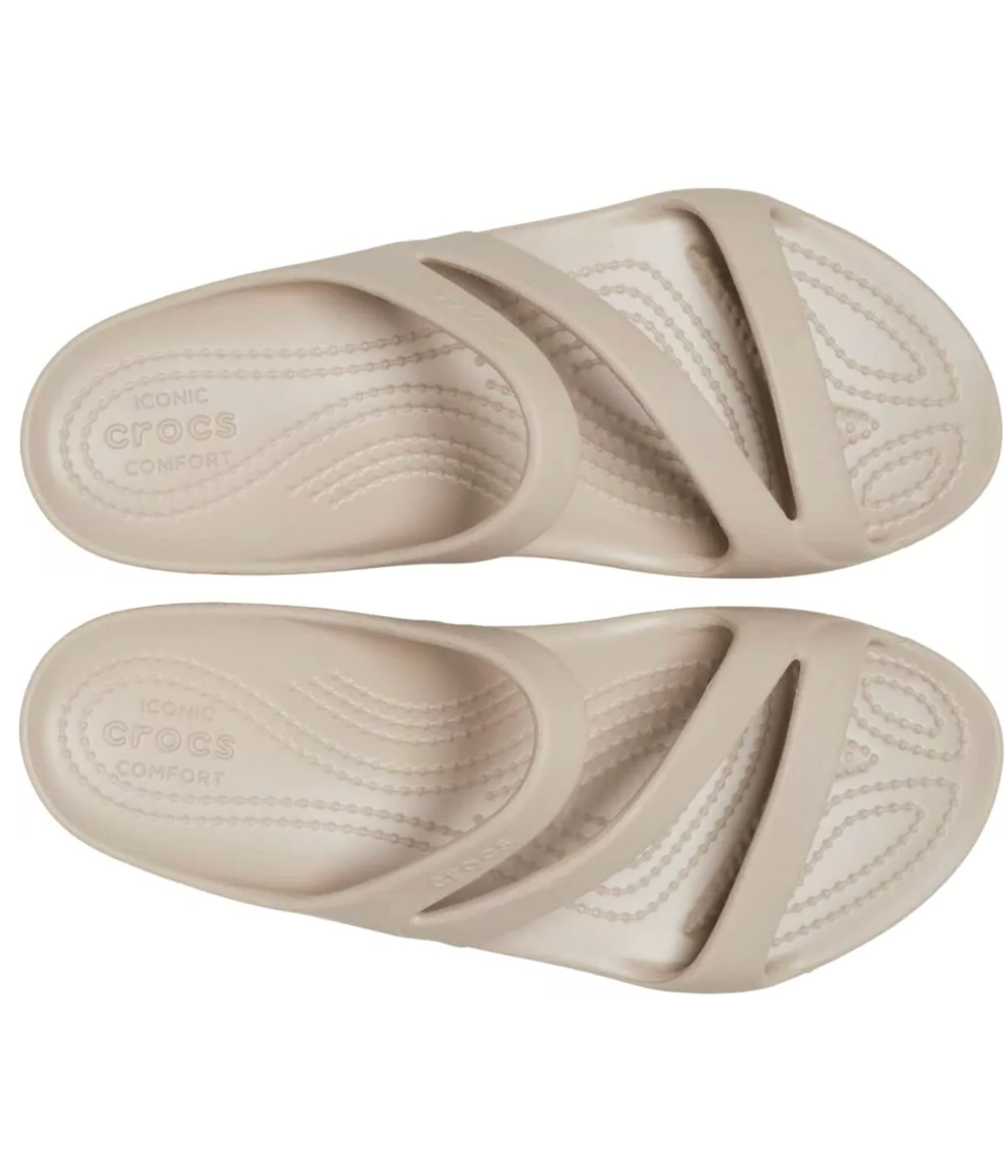 Crocs Women Cobblestone (Tan) Kadee II Slide Sandals US 7, 8, 9 NWT