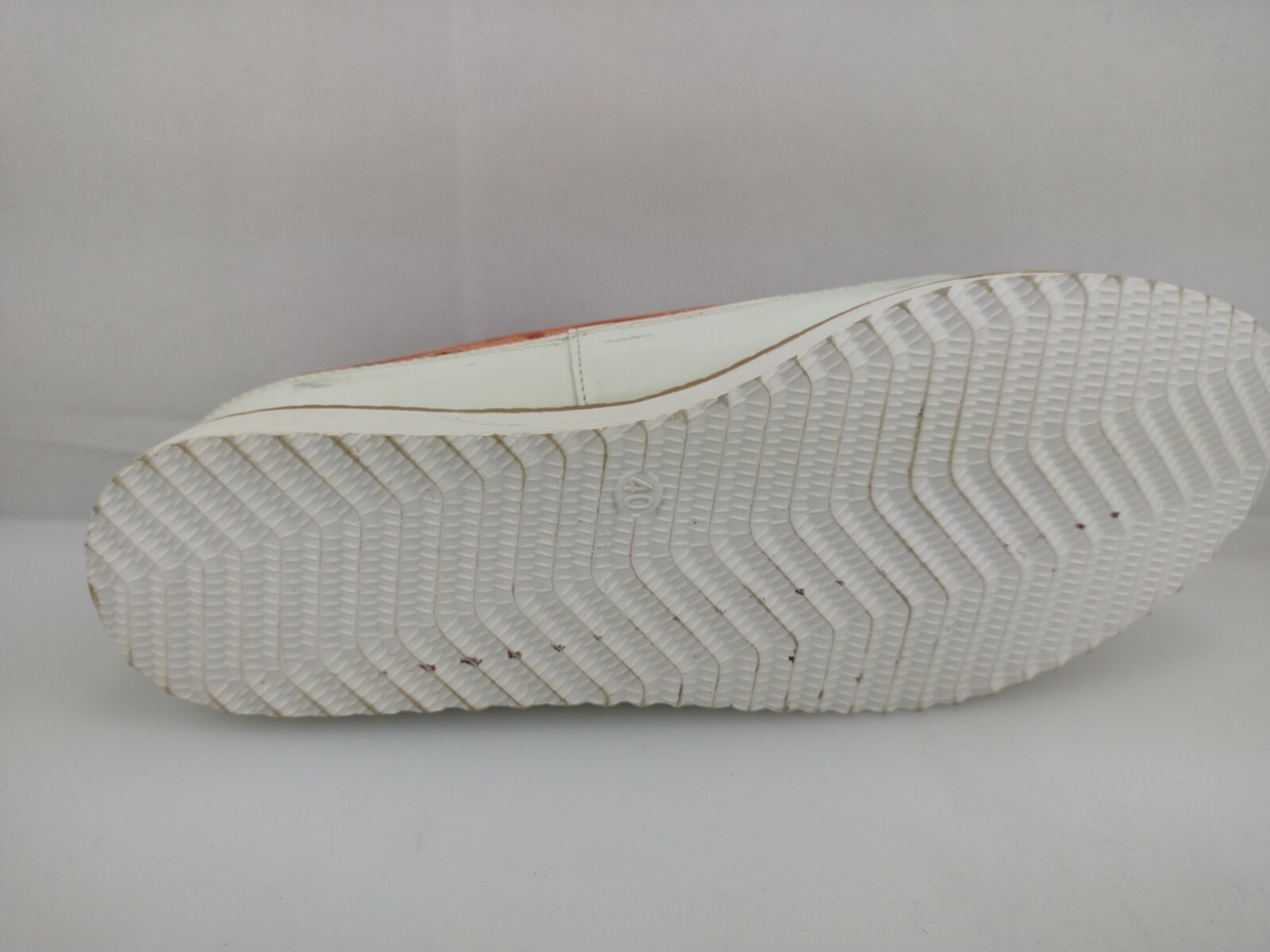 LUYI OBUWI orange shoes Sneakers laces size 9.5/ 40