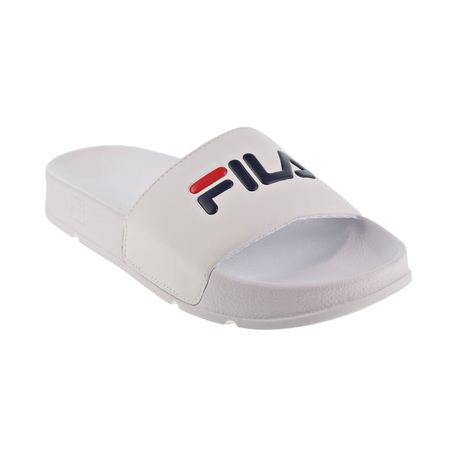 Fila Drifter Women’s Slides White-Navy-Red 5VS00000-125 *No Box*