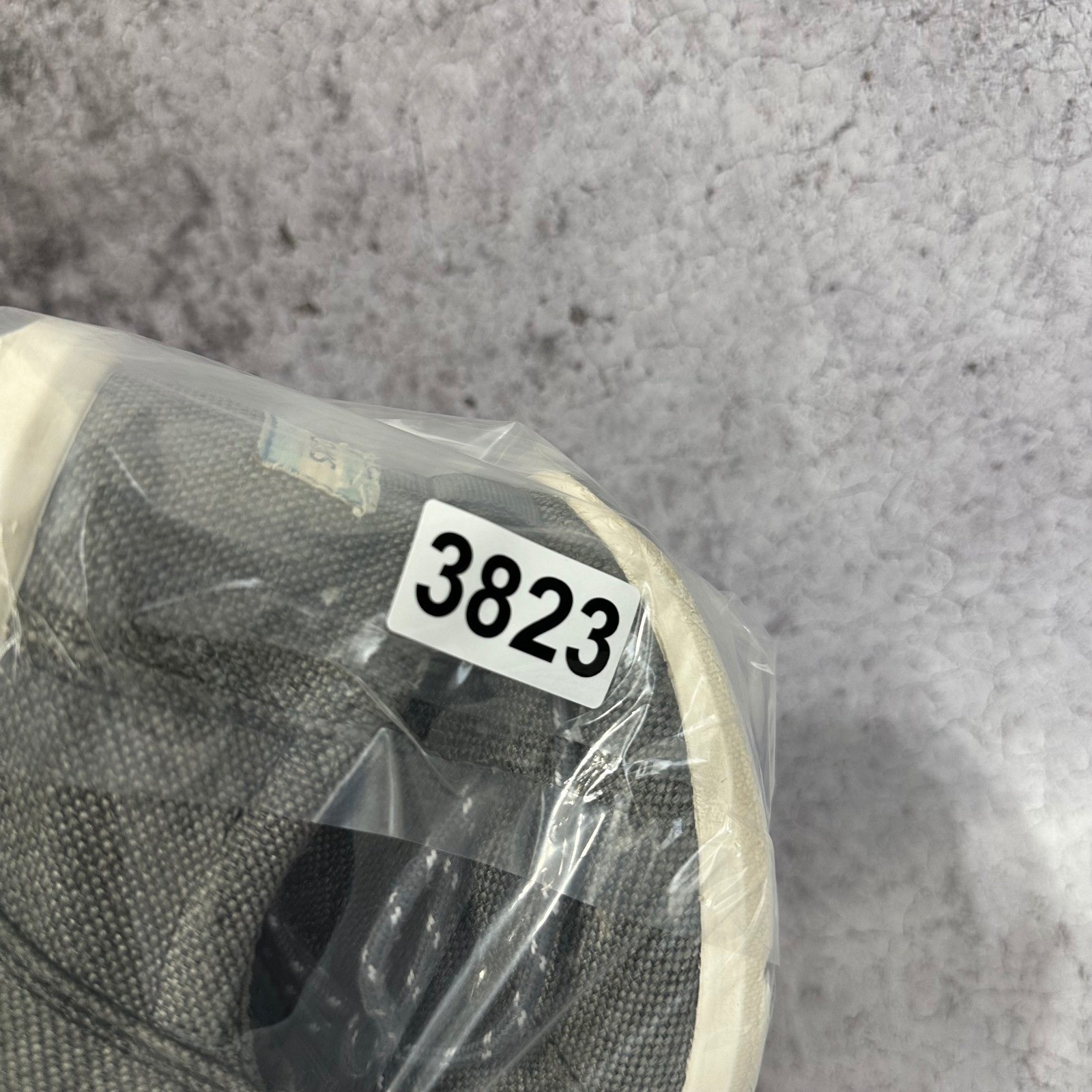TOMS Del Rey Sneakers Women 8.5 Gray Coated Linen Low Top Athletic Shoes