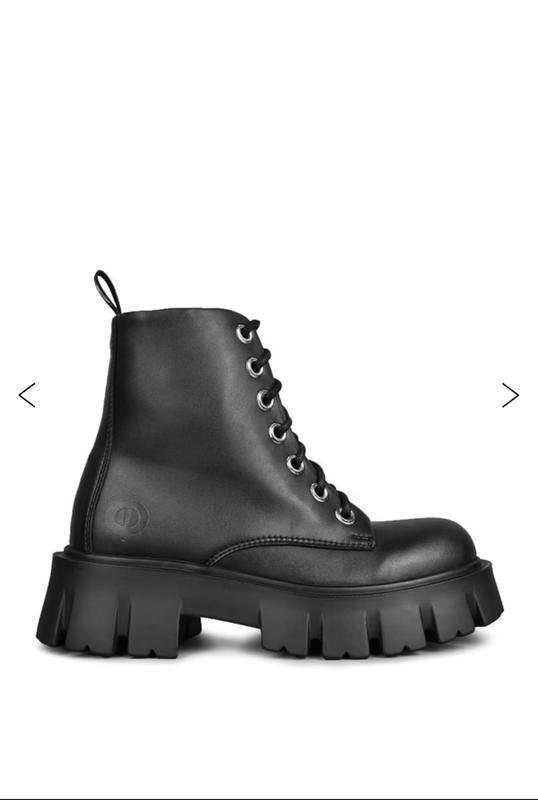 women dr martens boots black vegan leather 40