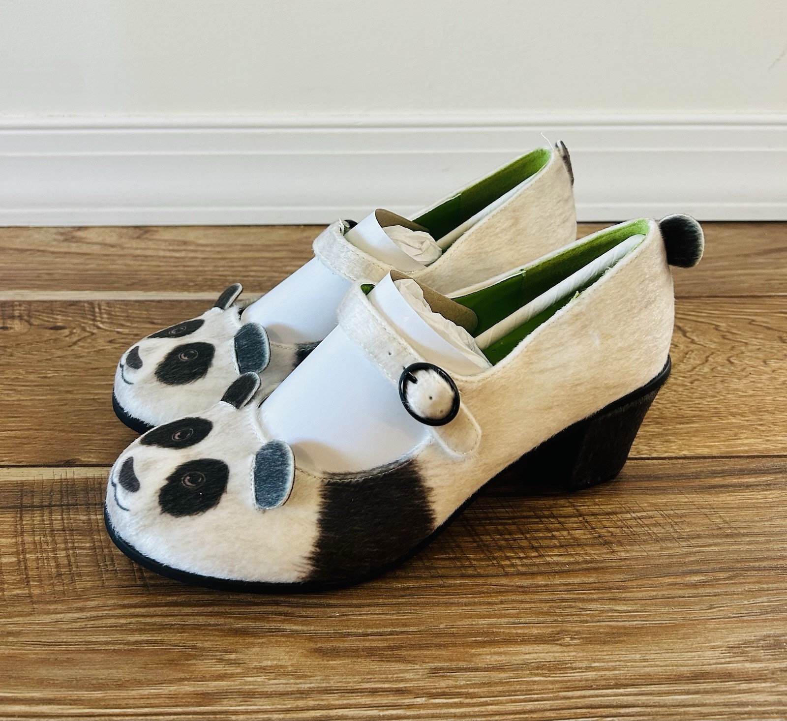 Hot Chocolate Design Panda Chocolaticas Mary Jane Heels Women’s 7 New In Box
