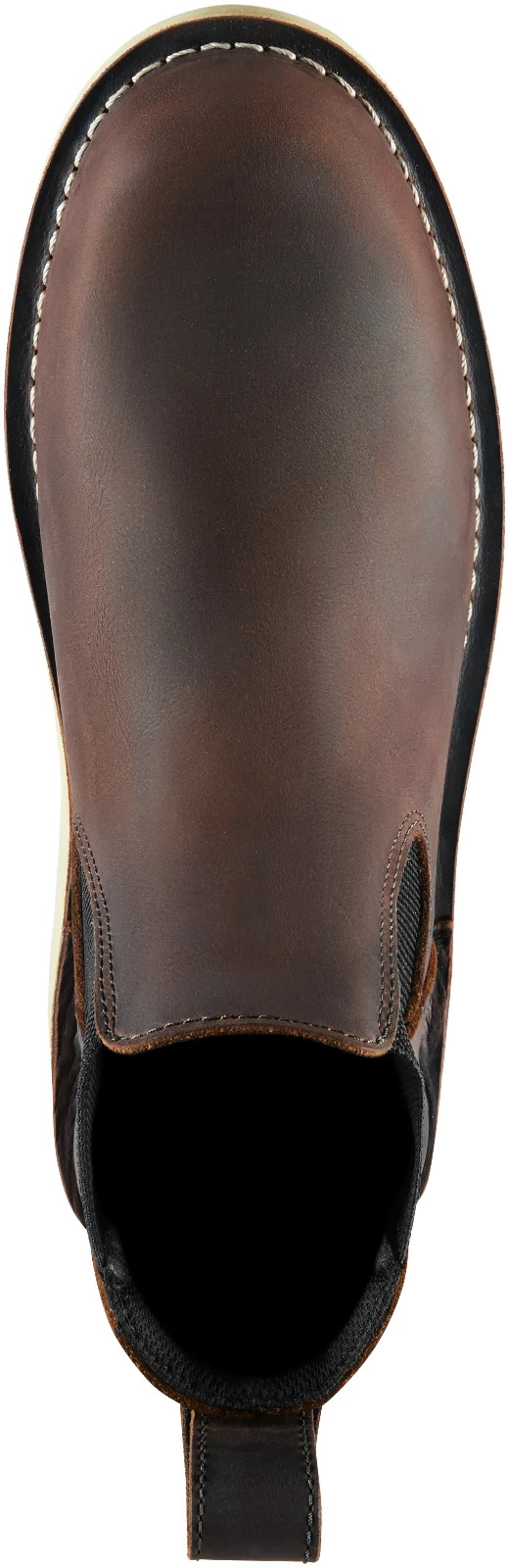 Danner Women’s M Bull Run Chelsea 5″ Brown Work Boots 15482