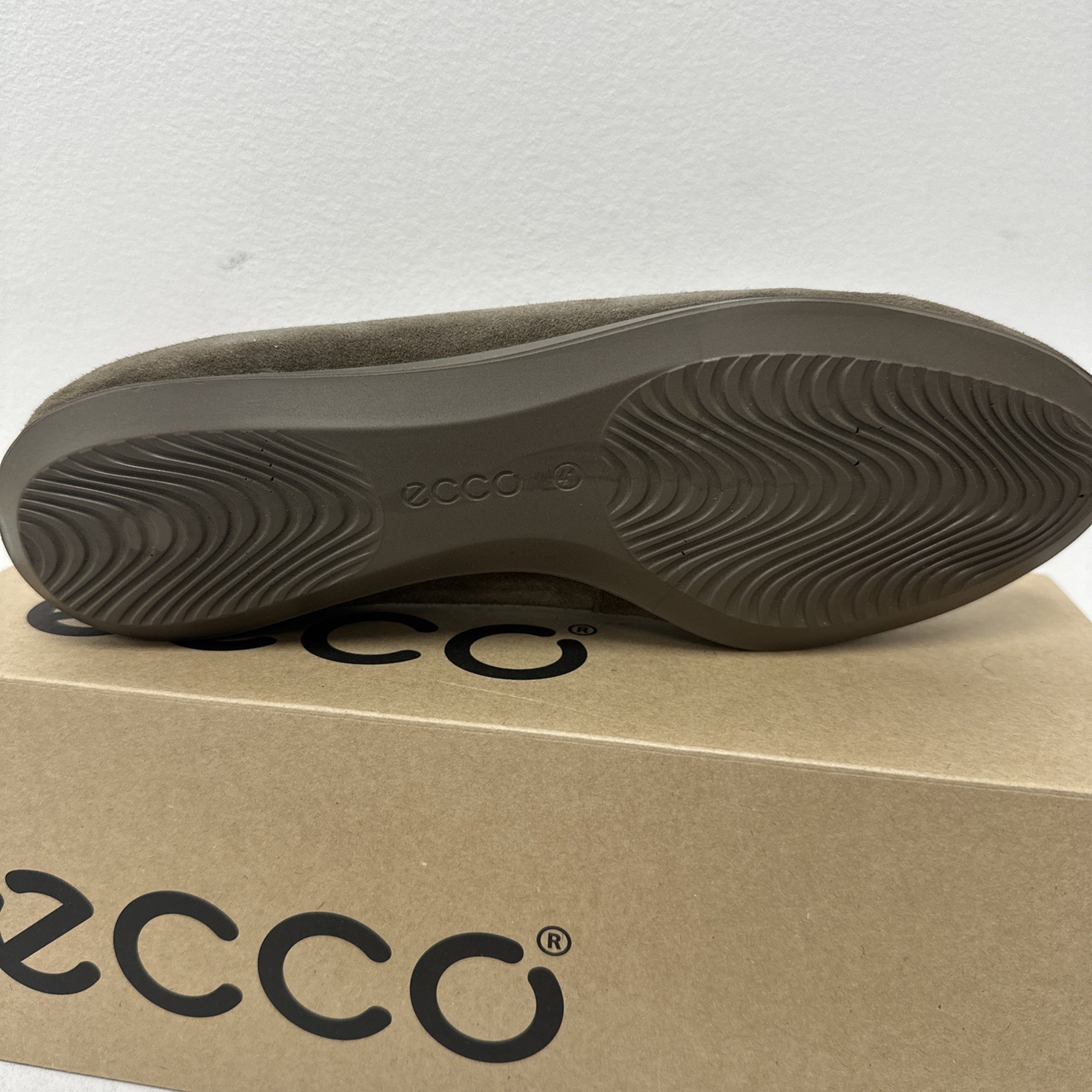 ECCO TOUCH BALLERINA FLAT | ARTICLE 271713 | DARK CLAY 05559 | SIZE 10-10.5US