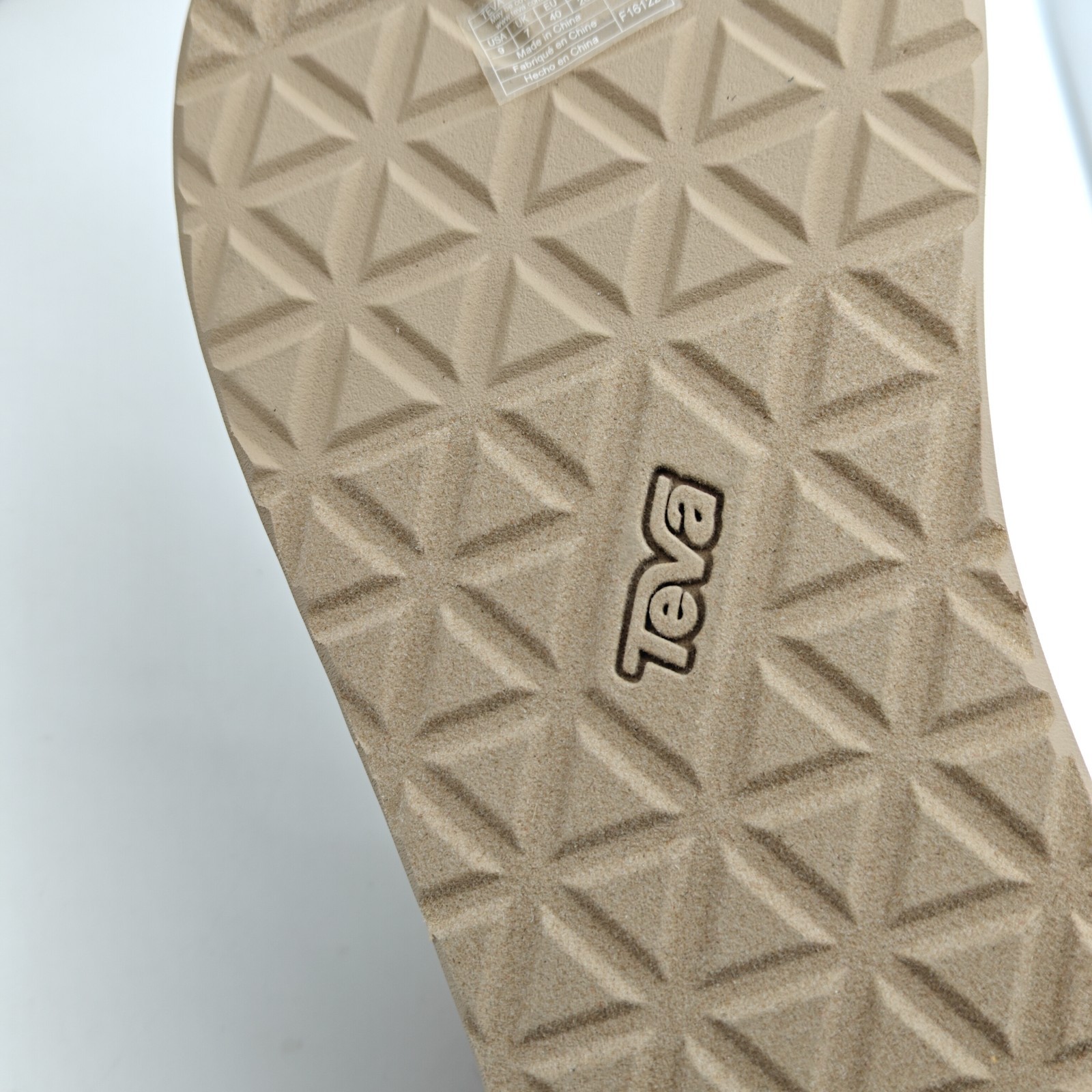 Teva Women Midform Infinity Platform Elastic Strap Sandals Sesame 1127890 Us 9