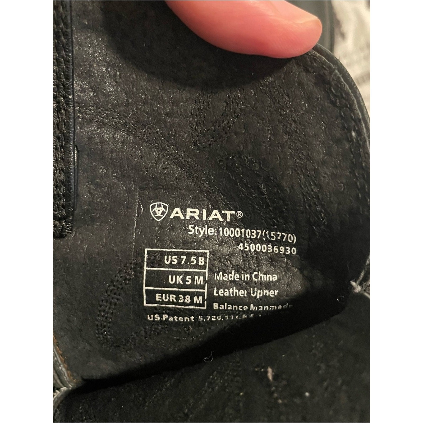 Ariat Black Women’s Embroidered Cowboy Boots