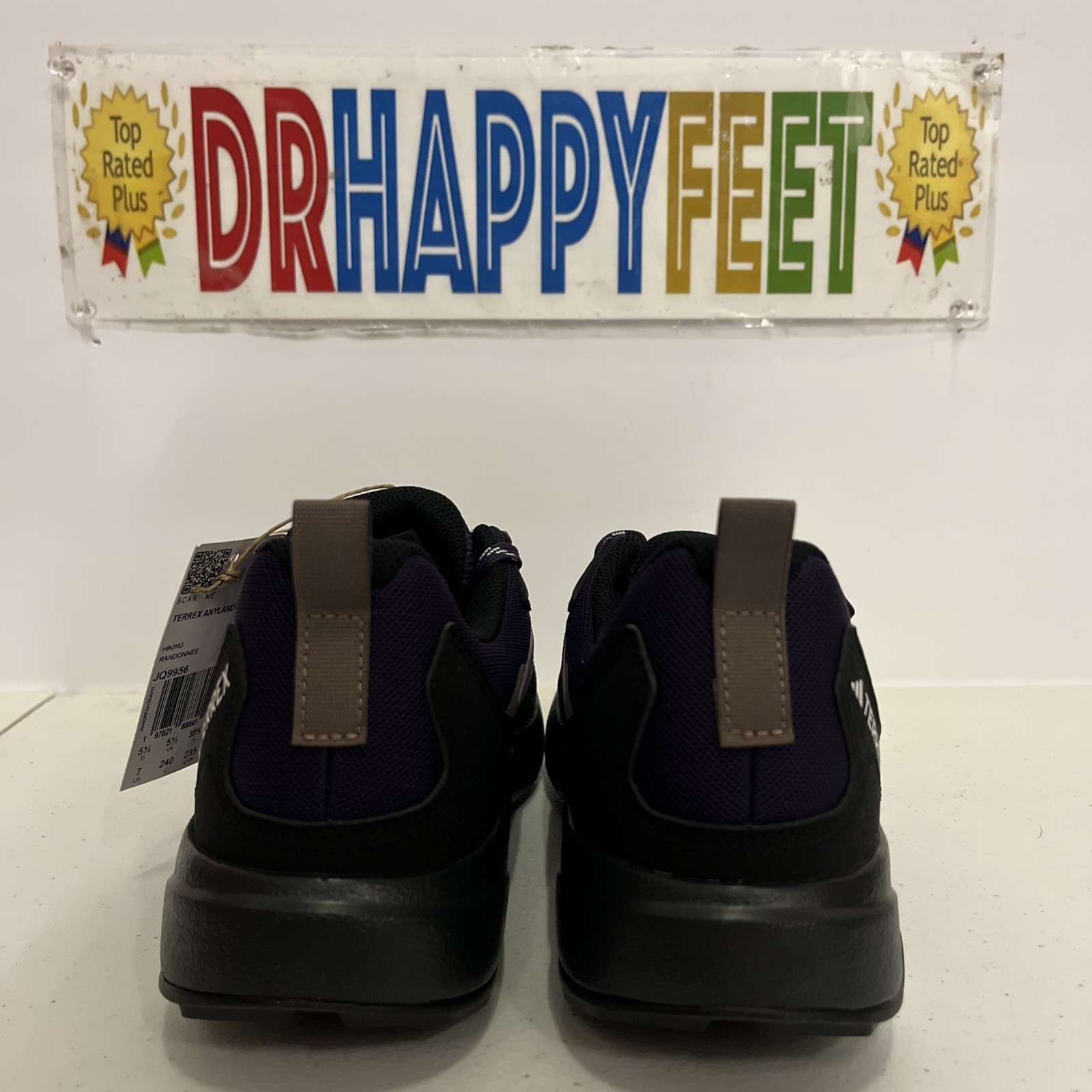 Adidas Terrex Anylander Women’s Hiking Shoes Size 7 Purple JQ9956 New