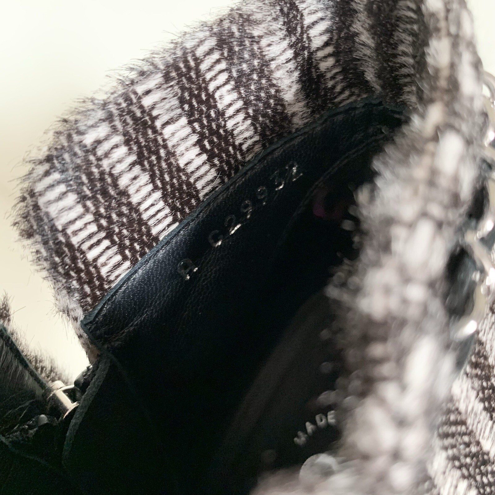 Chanel Pony Hair Chain Logo Zipper Heel Boots 36 Retail $2100